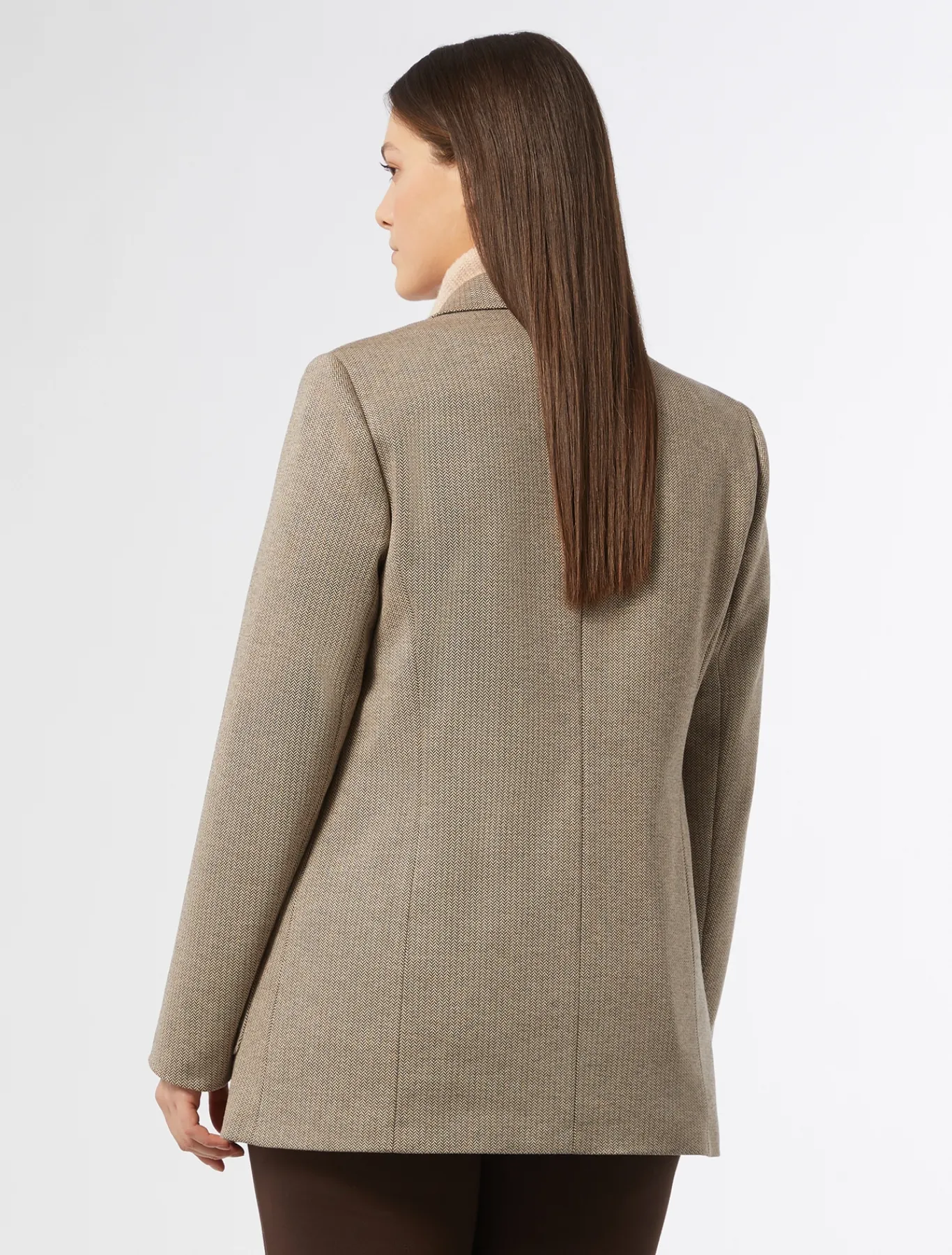 Marina Rinaldi Giacche & Blazer | Giacche & Blazer*Giacca blazer jacquard MARRONESCURO