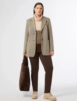 Marina Rinaldi Giacche & Blazer | Giacche & Blazer*Giacca blazer jacquard MARRONESCURO