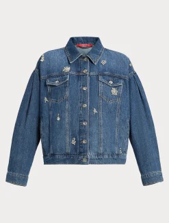 Marina Rinaldi Giacche & Blazer | Giacche & Blazer*Giacca cropped in denim BLU