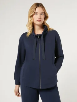 Marina Rinaldi Giacche & Blazer | Giacche & Blazer*Giacca in felpa di cotone BLU