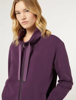 Marina Rinaldi Giacche & Blazer | Giacche & Blazer*Giacca in felpa di cotone VIOLA