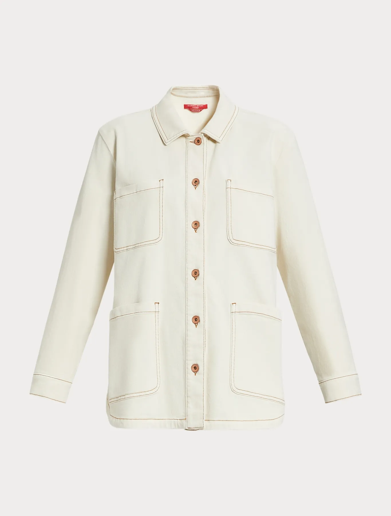 Marina Rinaldi Giacche & Blazer | Giacche & Blazer*Giacca in bull di cotone BIANCOAVORIO