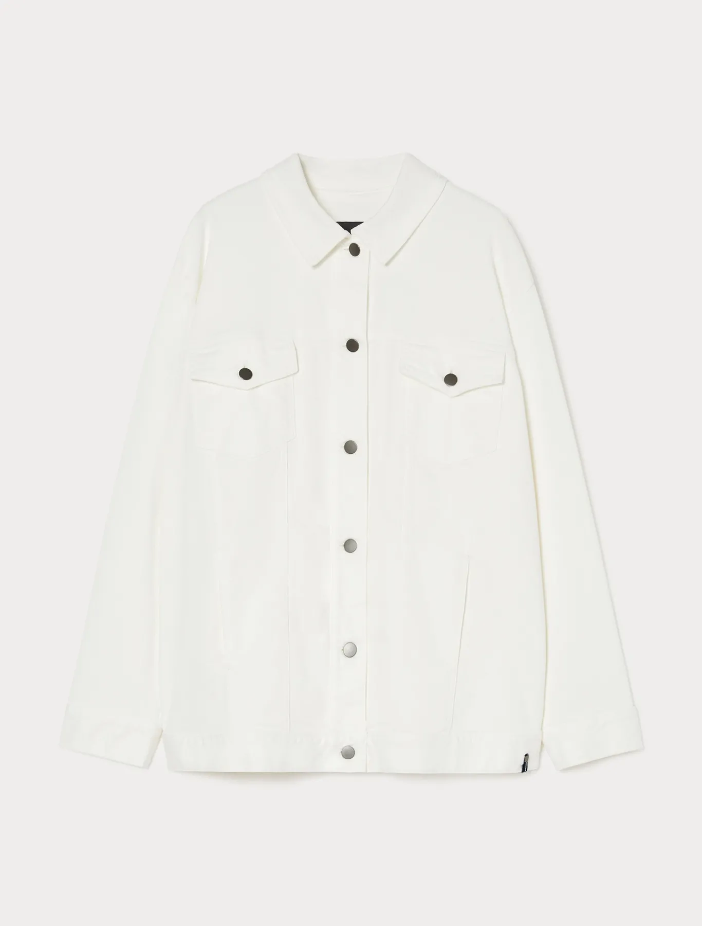 Marina Rinaldi Giacche & Blazer | Giacche & Blazer*Giacca in bull di cotone stretch BIANCO