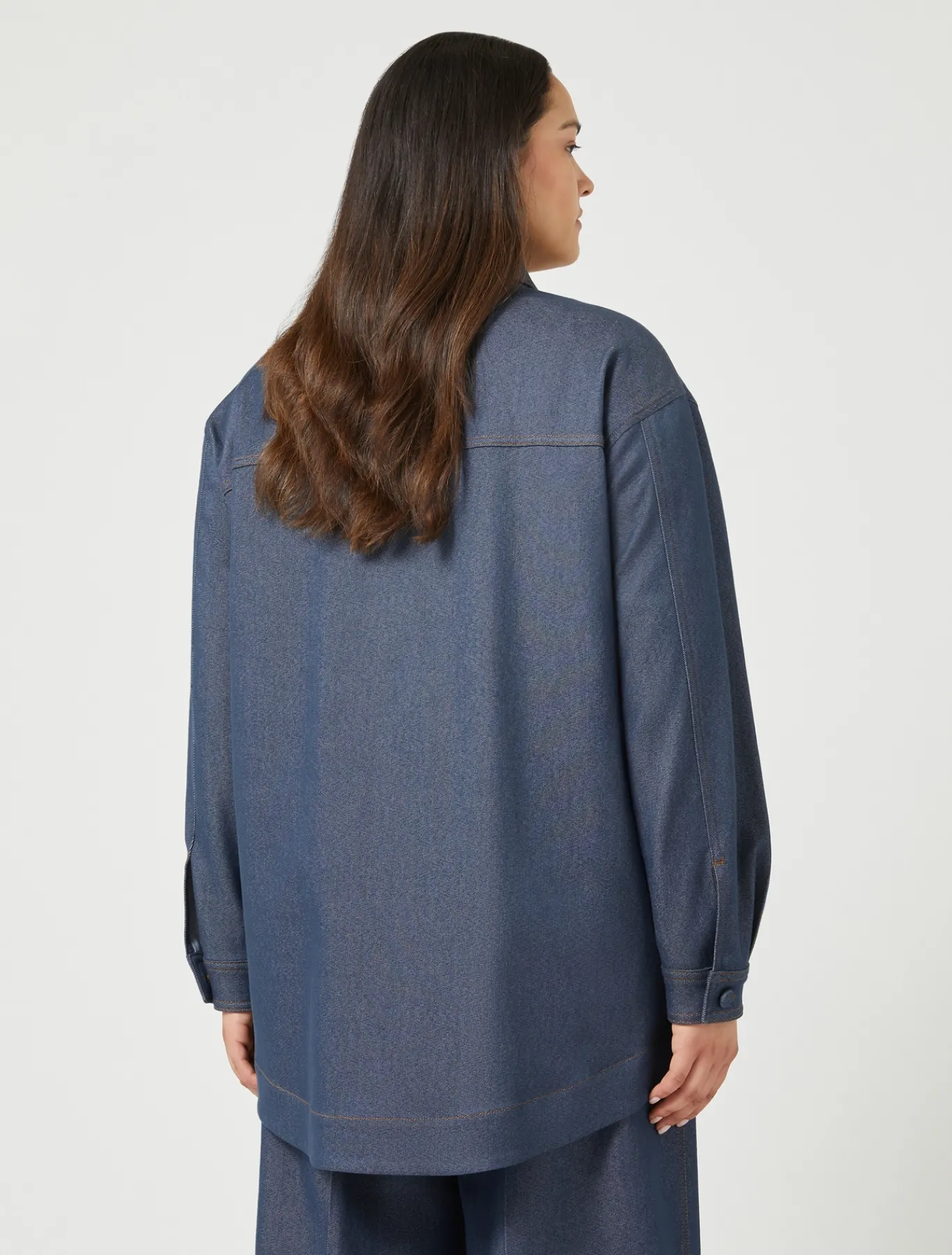 Marina Rinaldi Camicie & Bluse | Camicie & Bluse*Giacca in bull di misto cotone BLUEJEANS