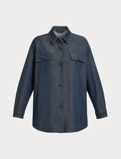 Marina Rinaldi Camicie & Bluse | Camicie & Bluse*Giacca in bull di misto cotone BLUEJEANS