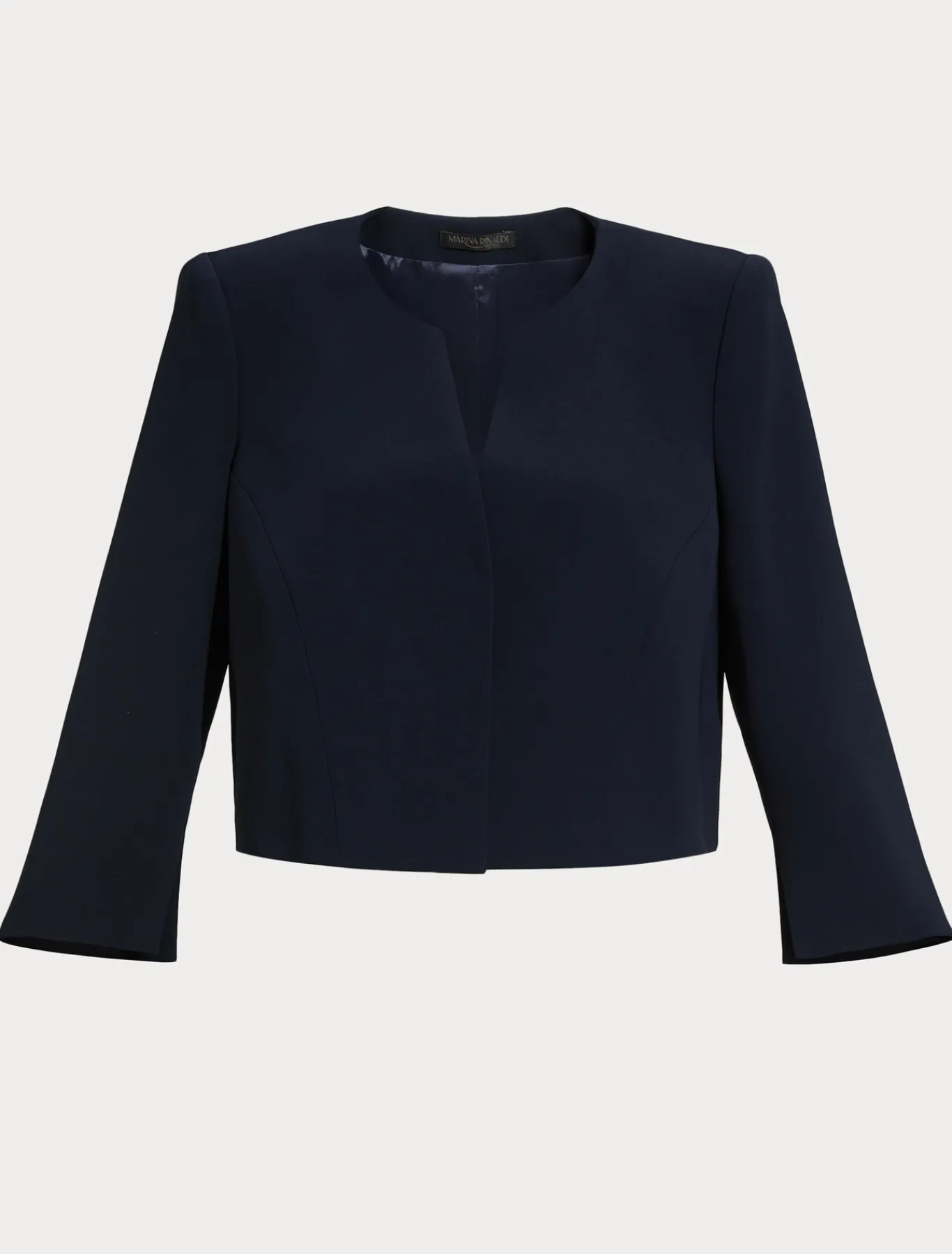 Marina Rinaldi Giacche | Giacche & Blazer*Giacca in cady triacetato BLUNOTTE