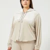 Marina Rinaldi Giacche & Blazer | Giacche & Blazer*Giacca in ciniglia stretch GRIGIOCHIARO