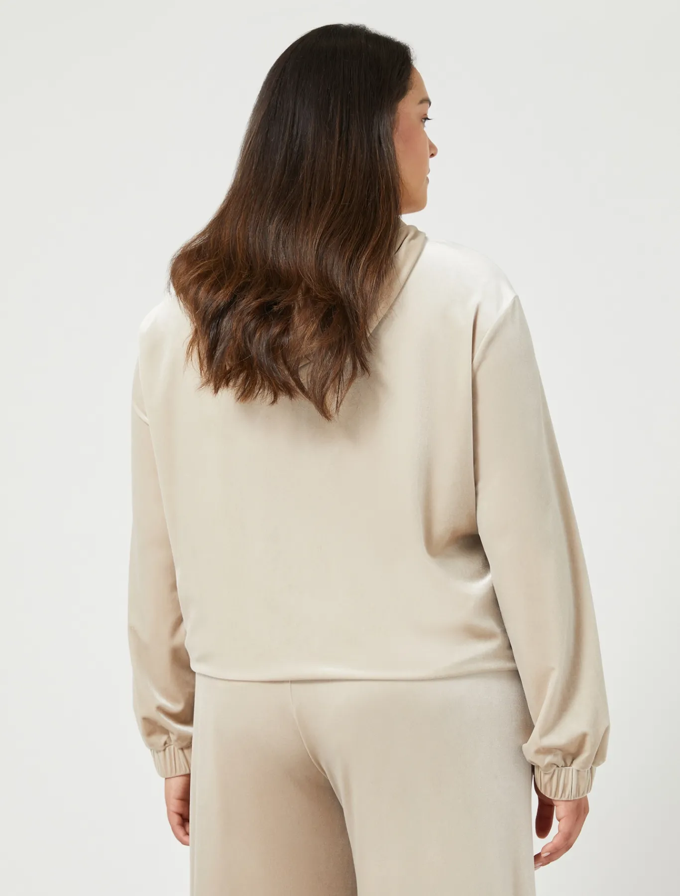 Marina Rinaldi Giacche & Blazer | Giacche & Blazer*Giacca in ciniglia stretch GRIGIOCHIARO