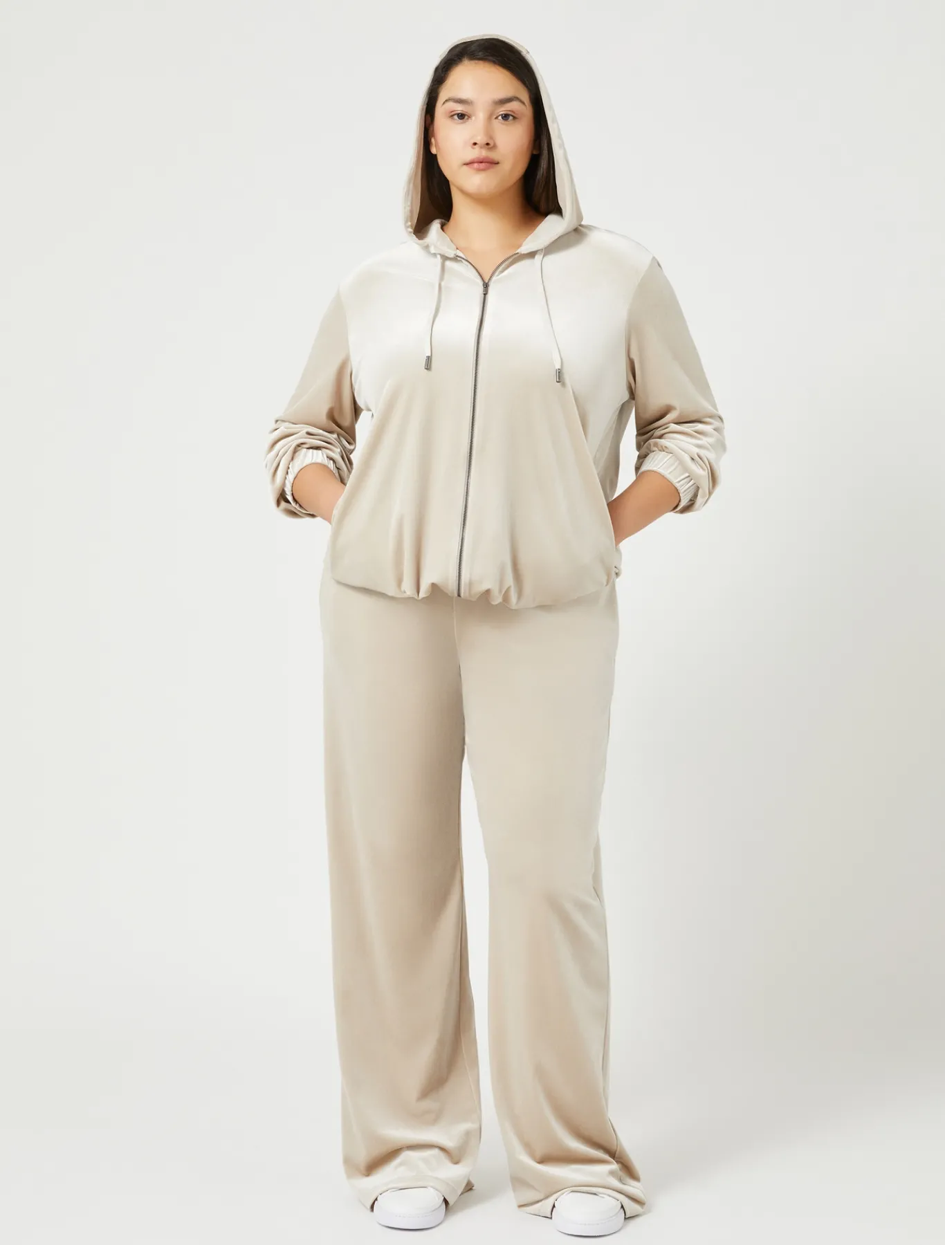 Marina Rinaldi Giacche & Blazer | Giacche & Blazer*Giacca in ciniglia stretch GRIGIOCHIARO