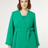 Marina Rinaldi Giacche | Collezione Elegante*Giacca in crêpe envers satin VERDEBANDIERA