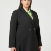 Marina Rinaldi Giacche & Blazer | Giacche & Blazer*Giacca in crêpe satin di lana NERO