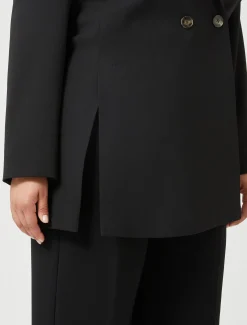 Marina Rinaldi Giacche & Blazer | Giacche & Blazer*Giacca in crêpe satin di lana NERO