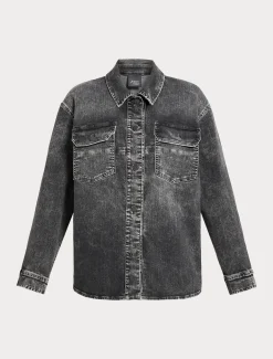 Marina Rinaldi Giacche & Blazer | Giacche & Blazer*Giacca in denim di cotone NERO