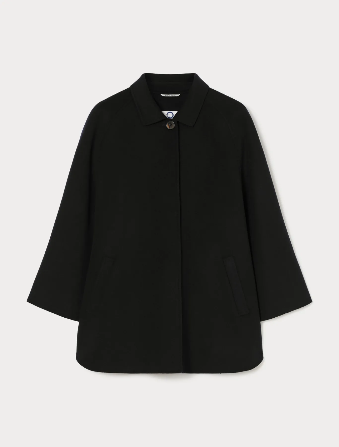 Marina Rinaldi Cappotti & Trench | Cappotti & Trench*Giacca in double di lana e cachemire NERO