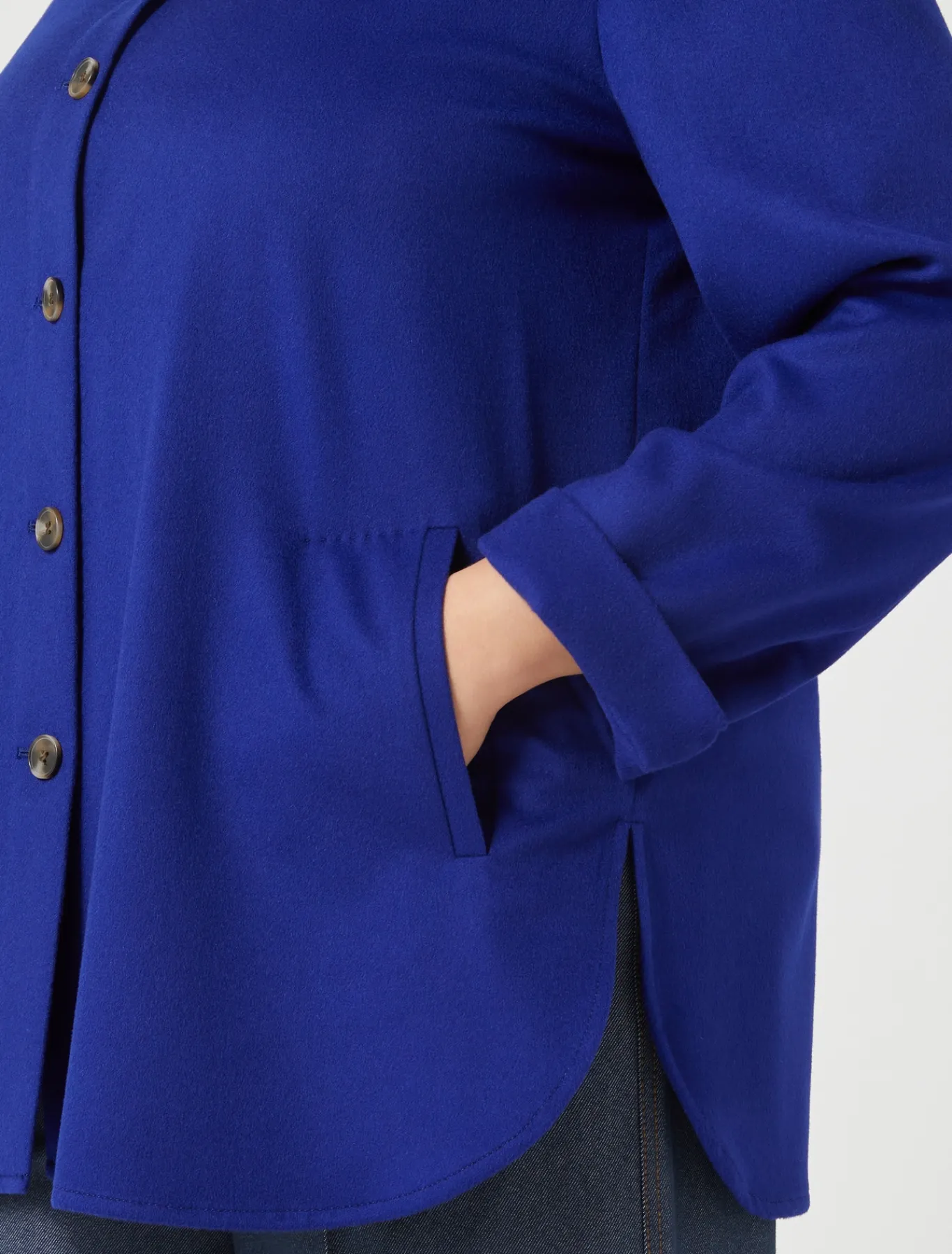 Marina Rinaldi Giacche & Blazer | Giacche & Blazer*Giacca in drap di lana BLUNOTTE