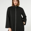 Marina Rinaldi Cappotti & Trench | Cappotti & Trench*Giacca in jersey double NERO