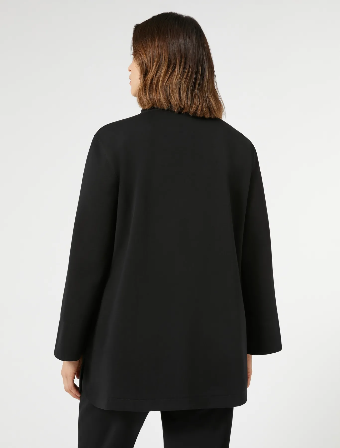 Marina Rinaldi Cappotti & Trench | Cappotti & Trench*Giacca in jersey double NERO