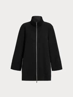 Marina Rinaldi Cappotti & Trench | Cappotti & Trench*Giacca in jersey double NERO