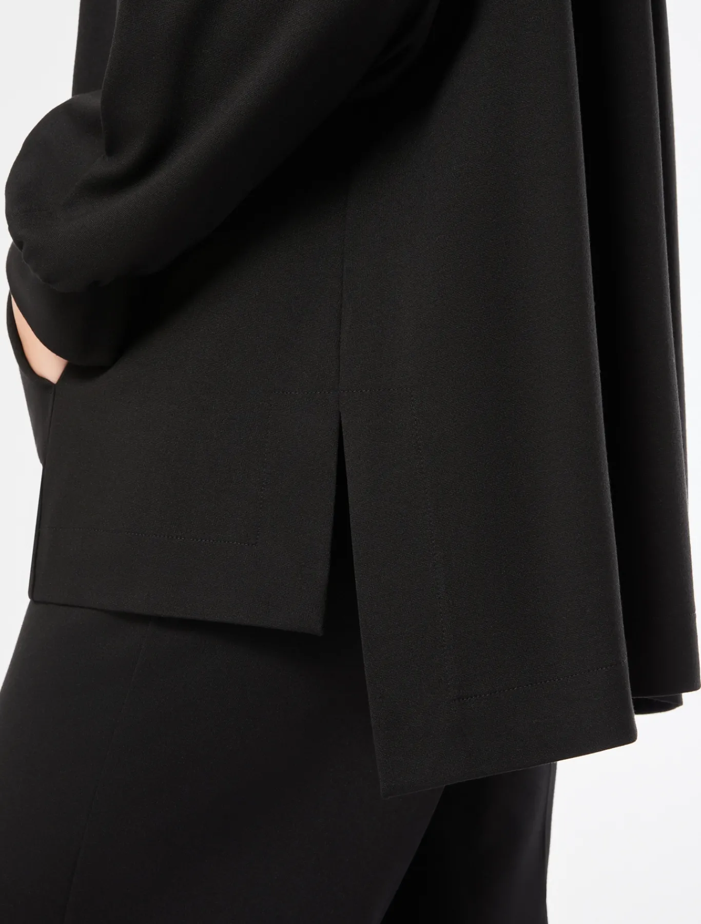 Marina Rinaldi Giacche & Blazer | Giacche & Blazer*Giacca in jersey punto Milano NERO