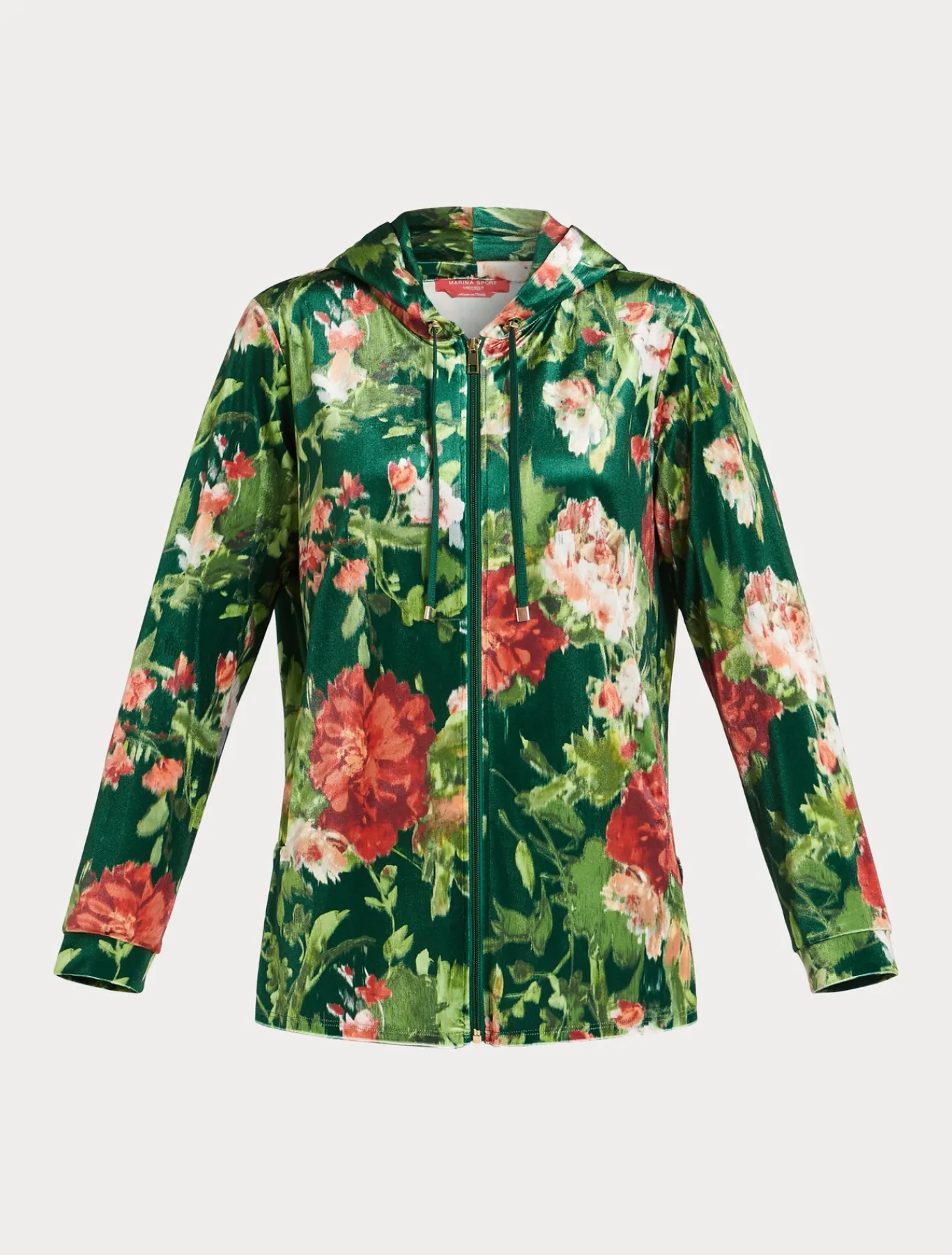 Marina Rinaldi Top & T-Shirt | Top & T-Shirt*Giacca in jersey velluto VERDE