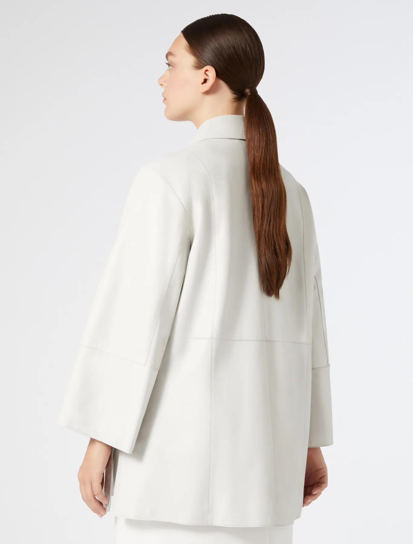 Marina Rinaldi Giacche & Blazer | Giacche & Blazer*Giacca in nappa BIANCOAVORIO