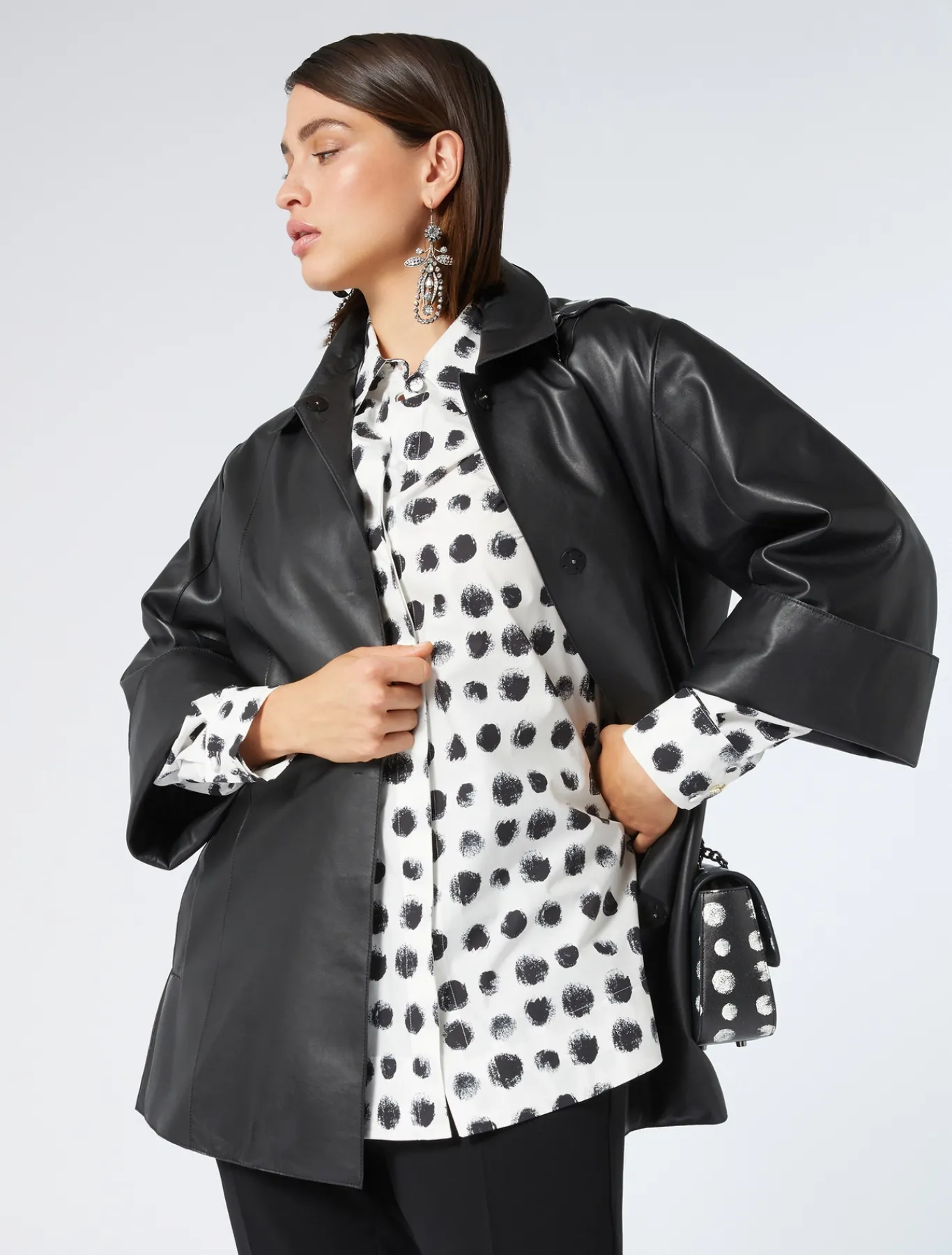Marina Rinaldi Giacche & Blazer | Giacche & Blazer*Giacca in nappa NERO