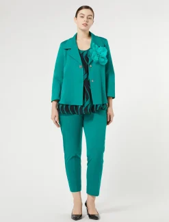 Marina Rinaldi Giacche | Giacche & Blazer*Giacca in ottoman VERDE