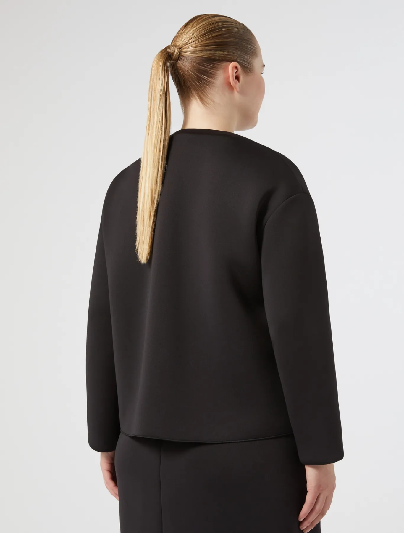 Marina Rinaldi Giacche & Blazer | Giacche & Blazer*Giacca in scuba con ricami NERO