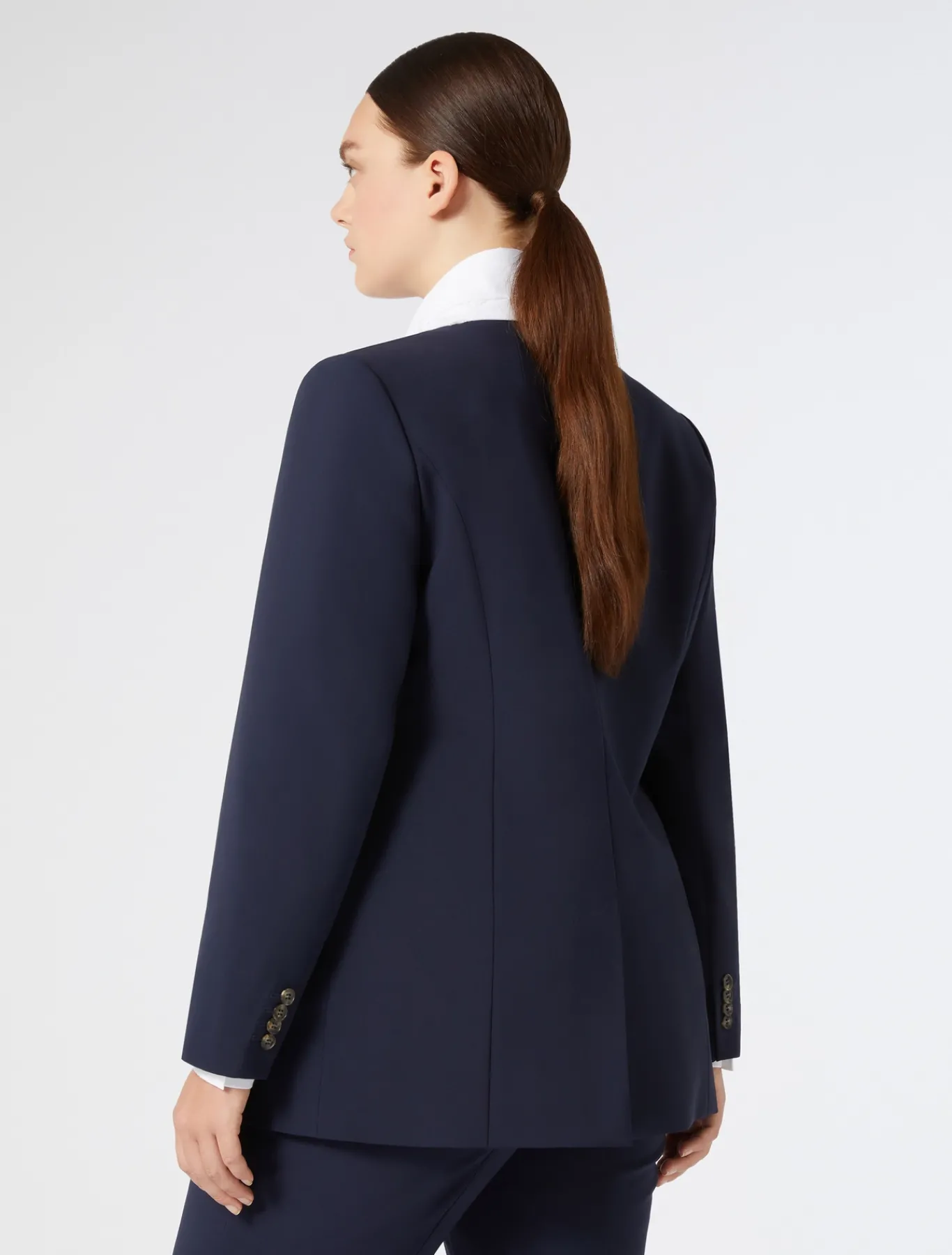 Marina Rinaldi Giacche & Blazer | Giacche & Blazer*Giacca in tela di lana crêpe BLUNOTTE