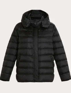Marina Rinaldi Piumini | Piumini*Giacca in tela di nylon antigoccia NERO