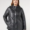 Marina Rinaldi Piumini | Piumini*Giacca in tela tecnica antigoccia NERO