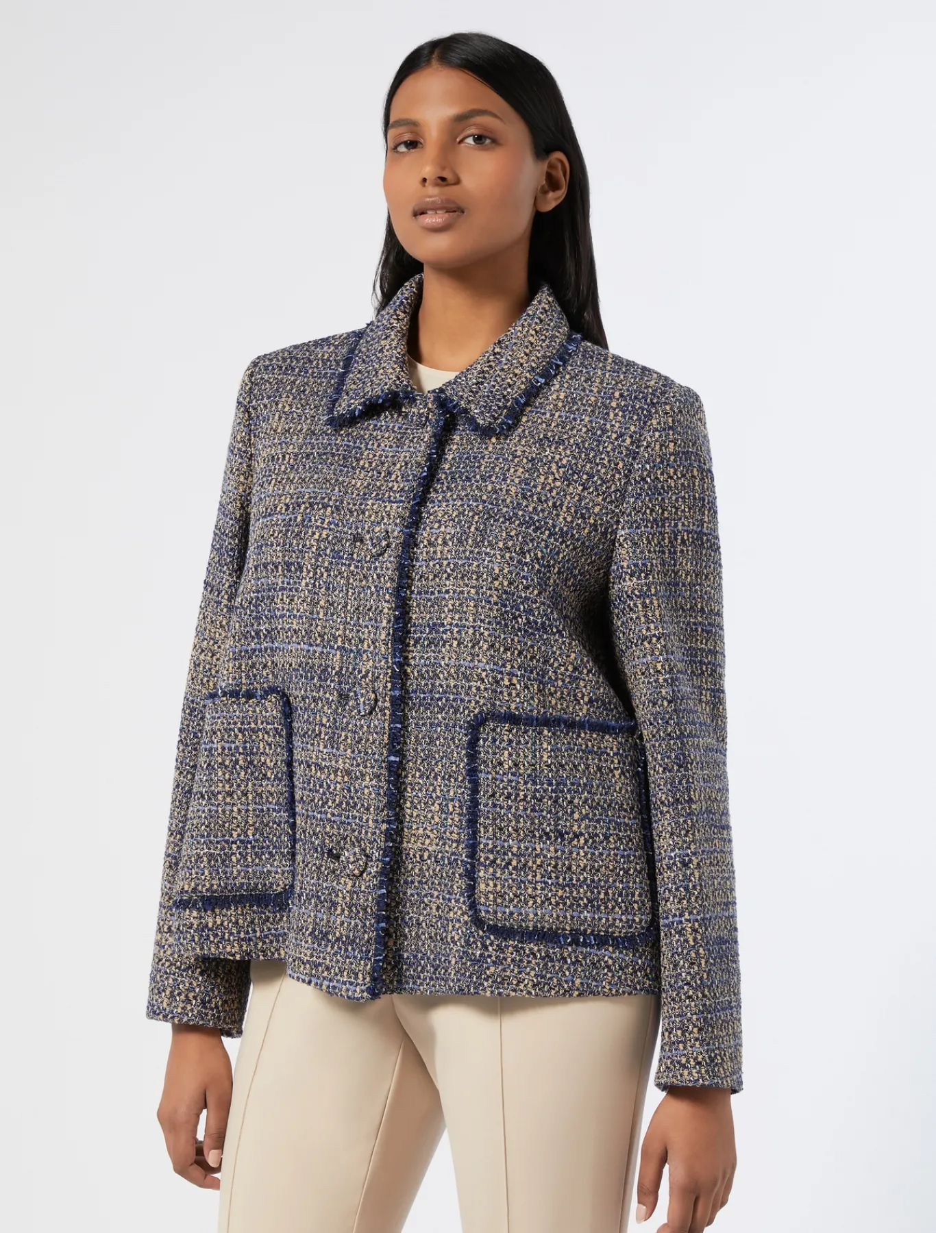 Marina Rinaldi Giacche & Blazer | Giacche & Blazer*Giacca in tessuto ammagliato BLUNOTTE