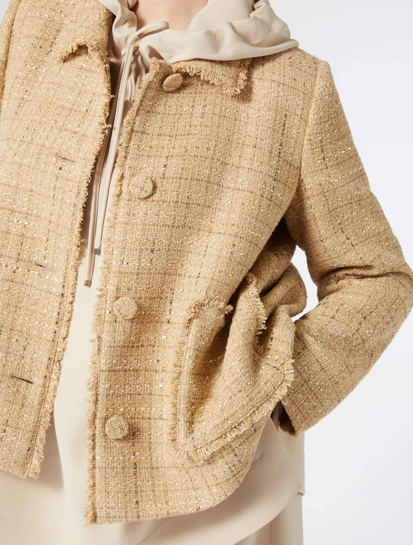 Marina Rinaldi Giacche & Blazer | Giacche & Blazer*Giacca in tessuto ammagliato BEIGE