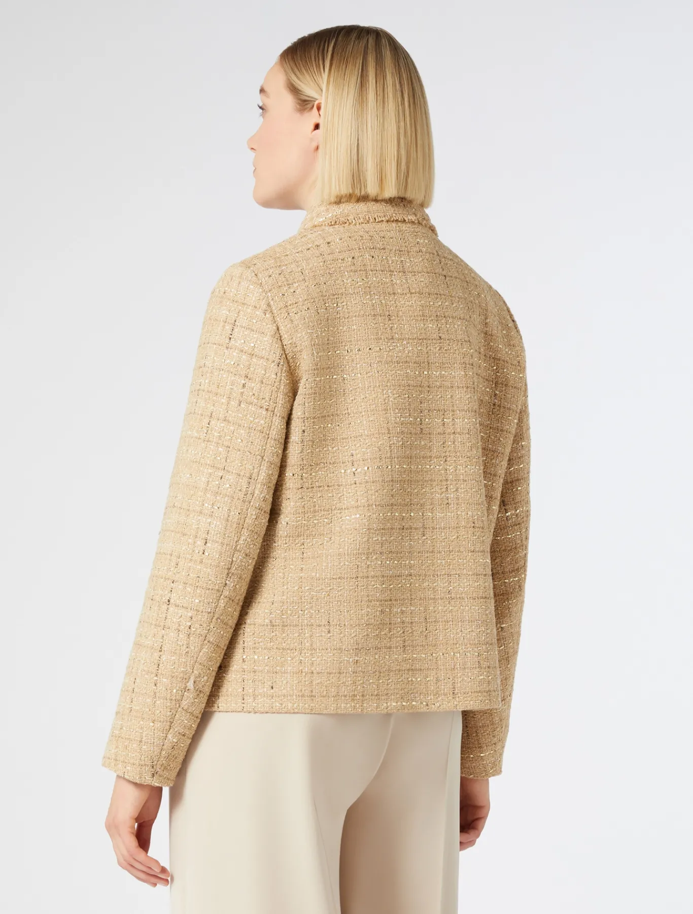 Marina Rinaldi Giacche & Blazer | Giacche & Blazer*Giacca in tessuto ammagliato BEIGE