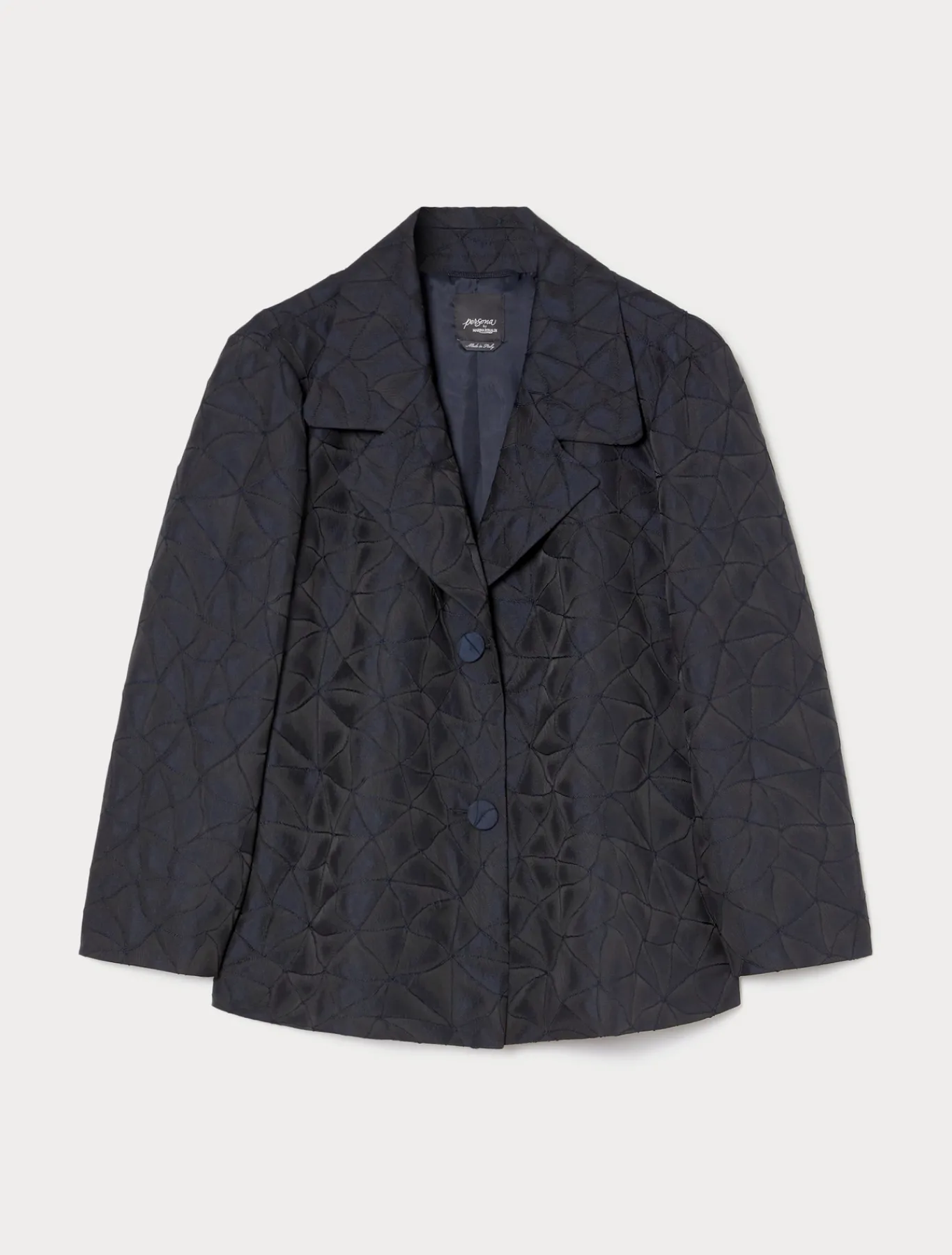 Marina Rinaldi Giacche | Giacche & Blazer*Giacca jacquard BLUMARINO