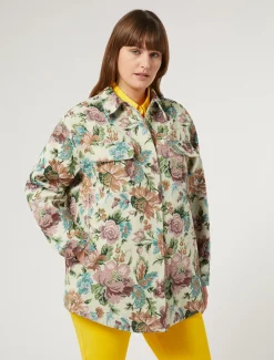 Marina Rinaldi Camicie & Bluse | Camicie & Bluse*Giacca jacquard a fiori GIALLOTENUE