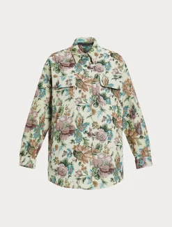 Marina Rinaldi Camicie & Bluse | Camicie & Bluse*Giacca jacquard a fiori GIALLOTENUE