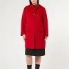 Marina Rinaldi Cappotti & Trench | Cappotti & Trench*Giaccone in double di lana ROSSO