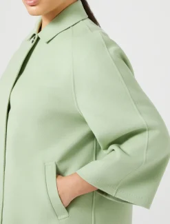 Marina Rinaldi Cappotti & Trench | Cappotti & Trench*Giaccone in double di lana e cachemire VERDESALVIA