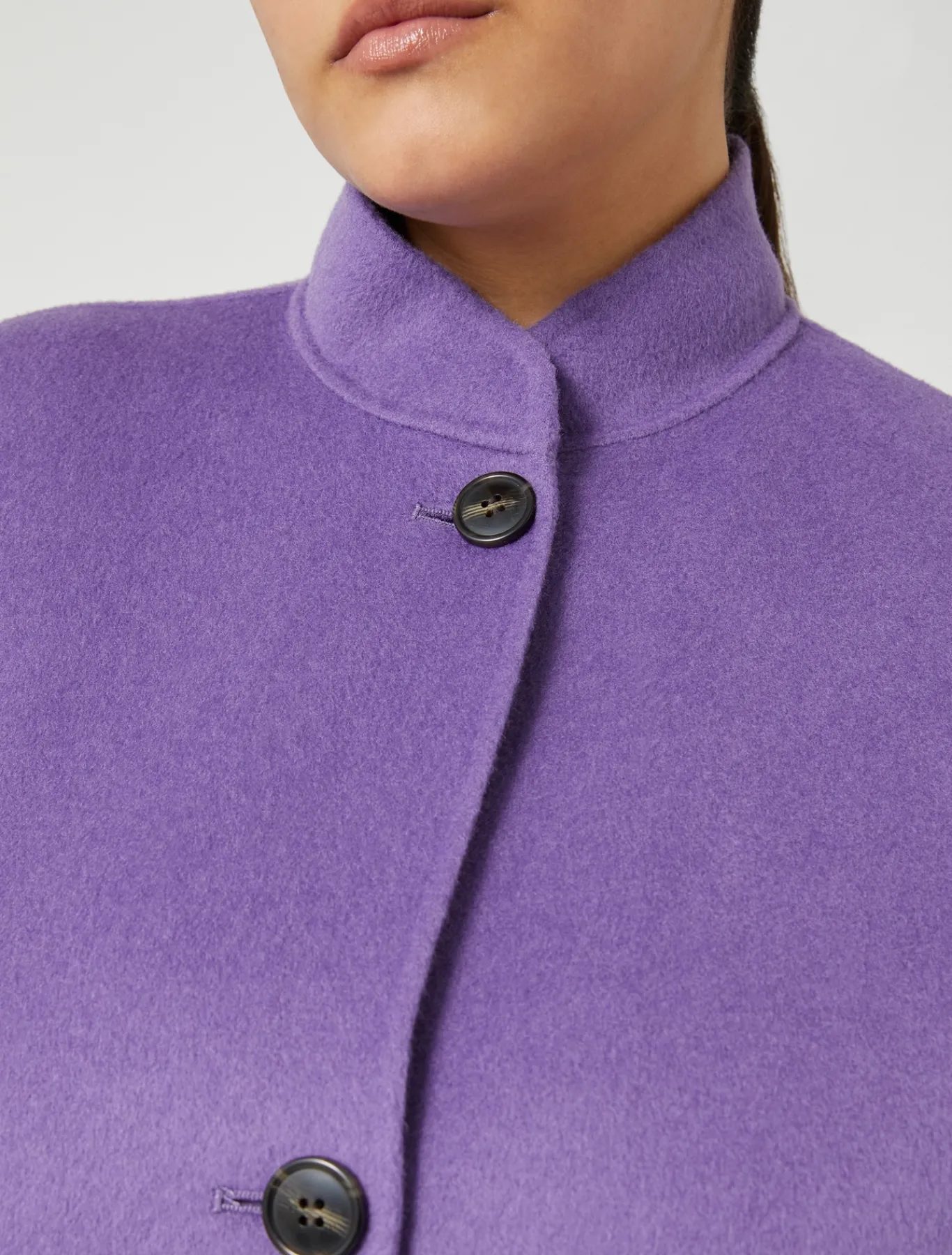 Marina Rinaldi Cappotti & Trench | Cappotti & Trench*Giaccone in double di lana VIOLA