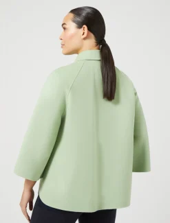 Marina Rinaldi Cappotti & Trench | Cappotti & Trench*Giaccone in double di lana e cachemire VERDESALVIA