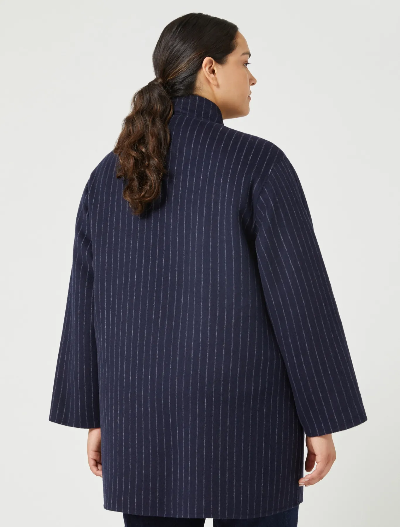Marina Rinaldi Cappotti & Trench | Cappotti & Trench*Giaccone in double di lana BLUMARINO