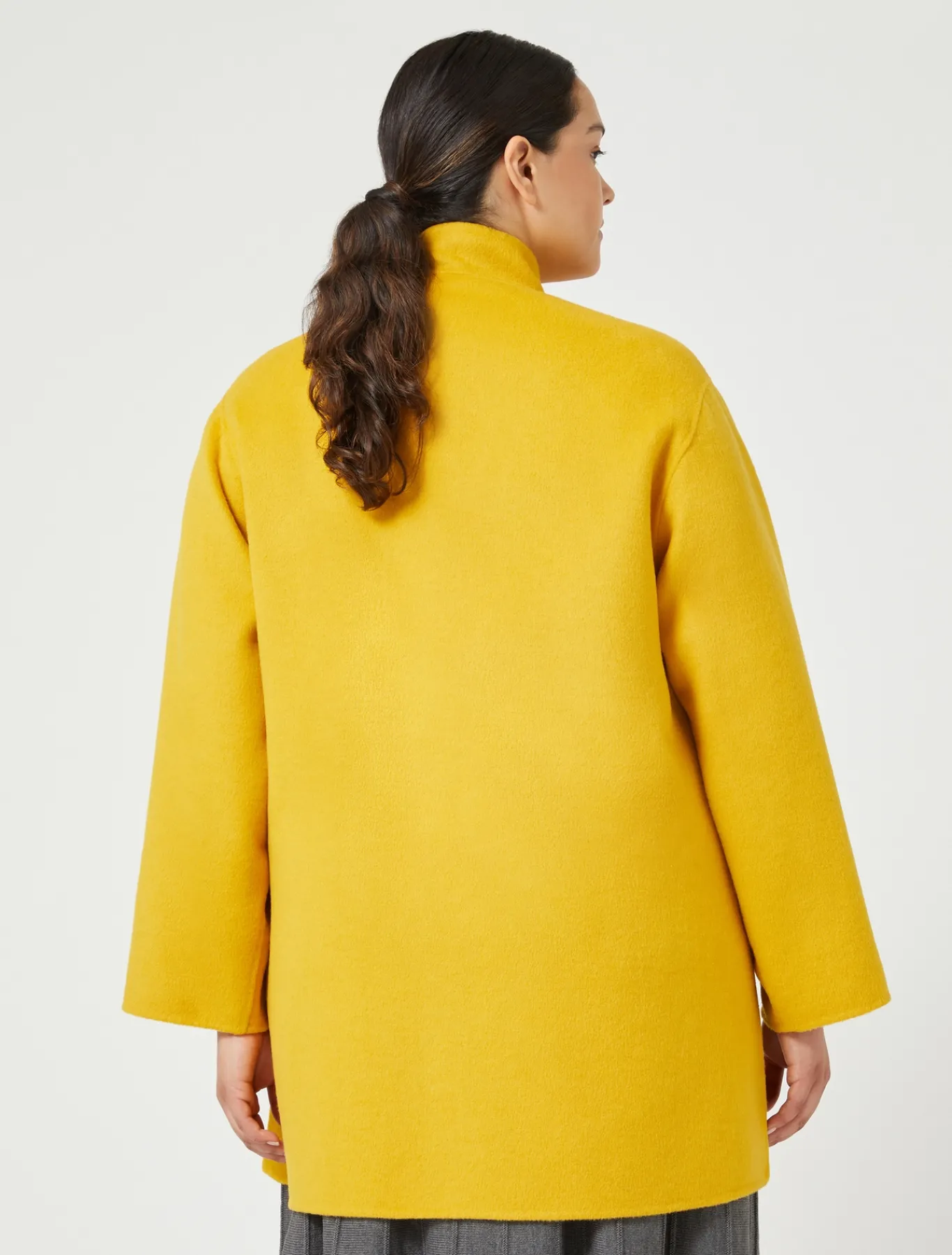 Marina Rinaldi Cappotti & Trench | Cappotti & Trench*Giaccone in double di lana SENAPE