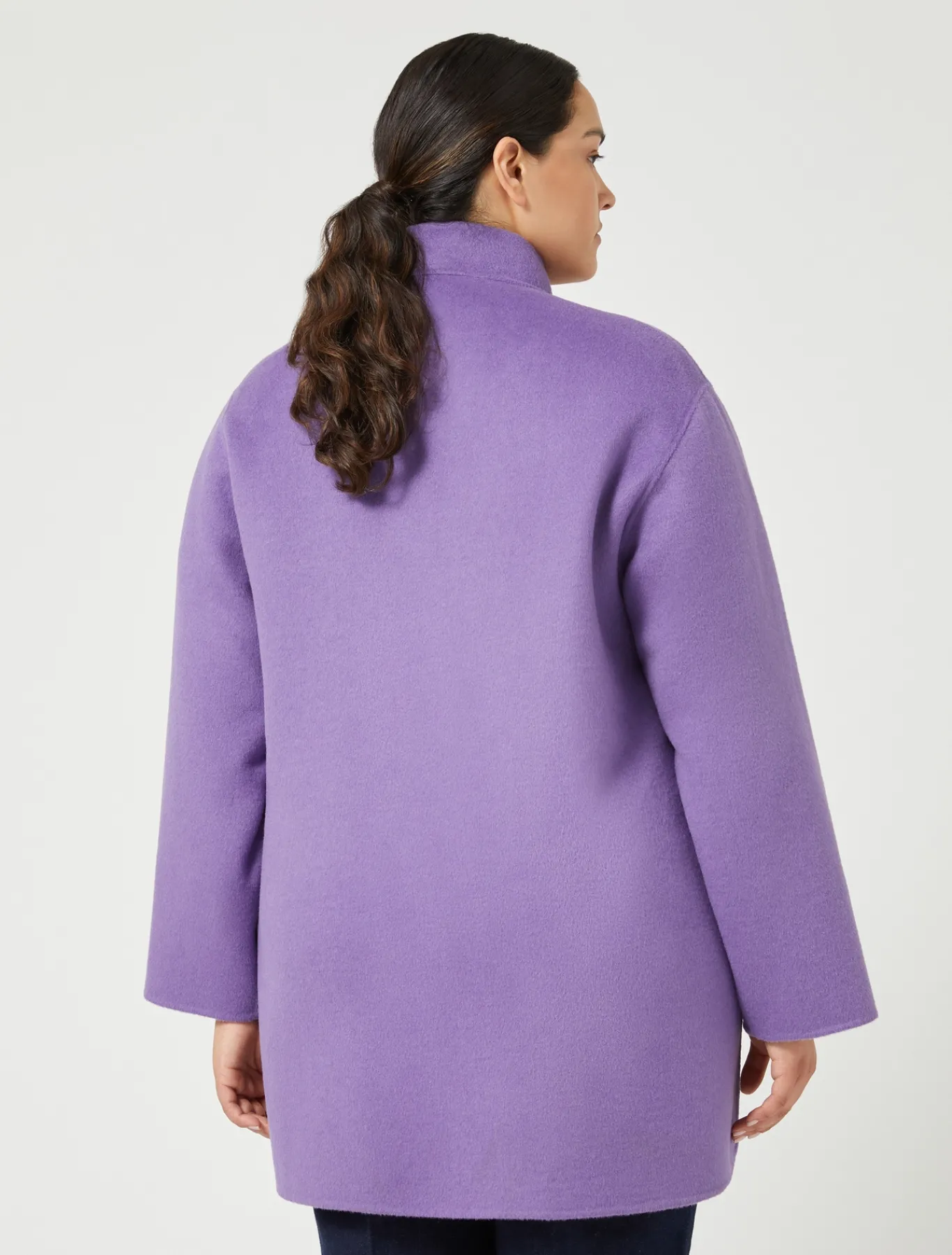 Marina Rinaldi Cappotti & Trench | Cappotti & Trench*Giaccone in double di lana VIOLA