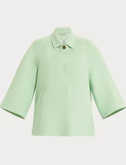 Marina Rinaldi Cappotti & Trench | Cappotti & Trench*Giaccone in double di lana e cachemire VERDESALVIA