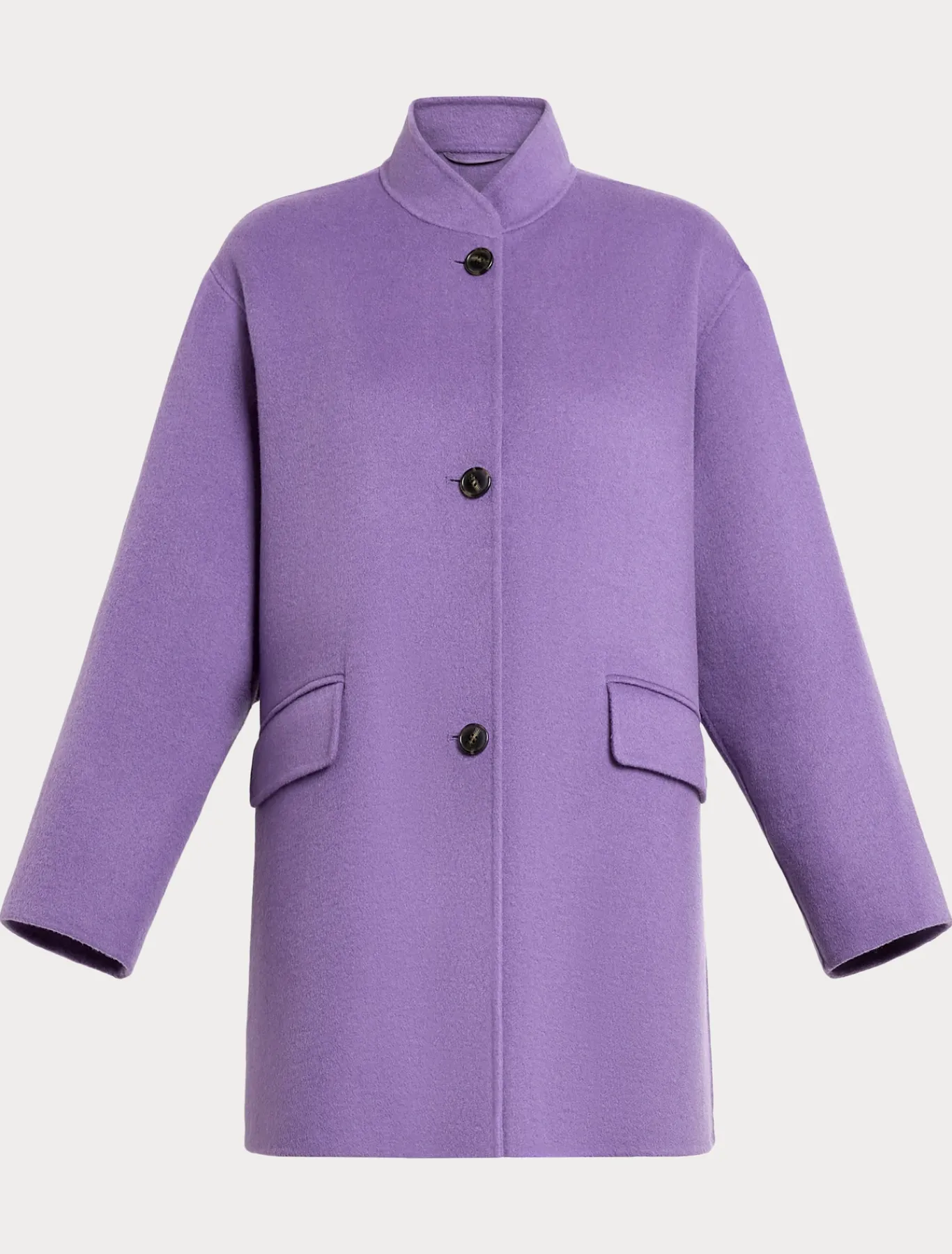 Marina Rinaldi Cappotti & Trench | Cappotti & Trench*Giaccone in double di lana VIOLA