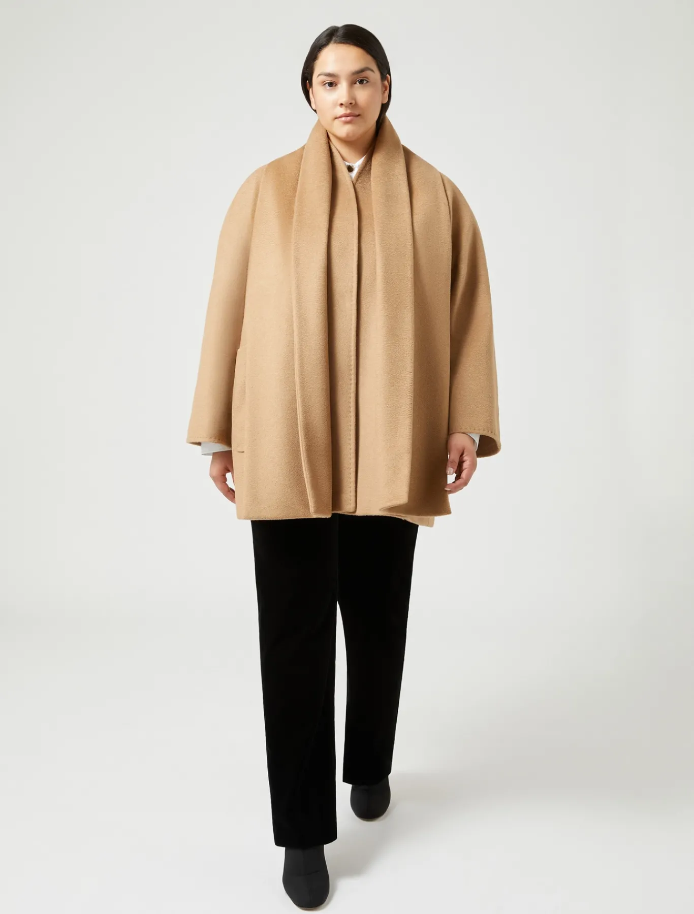 Marina Rinaldi Cappotti & Trench | Cappotti & Trench*Giaccone in drap di lana CAMMELLO