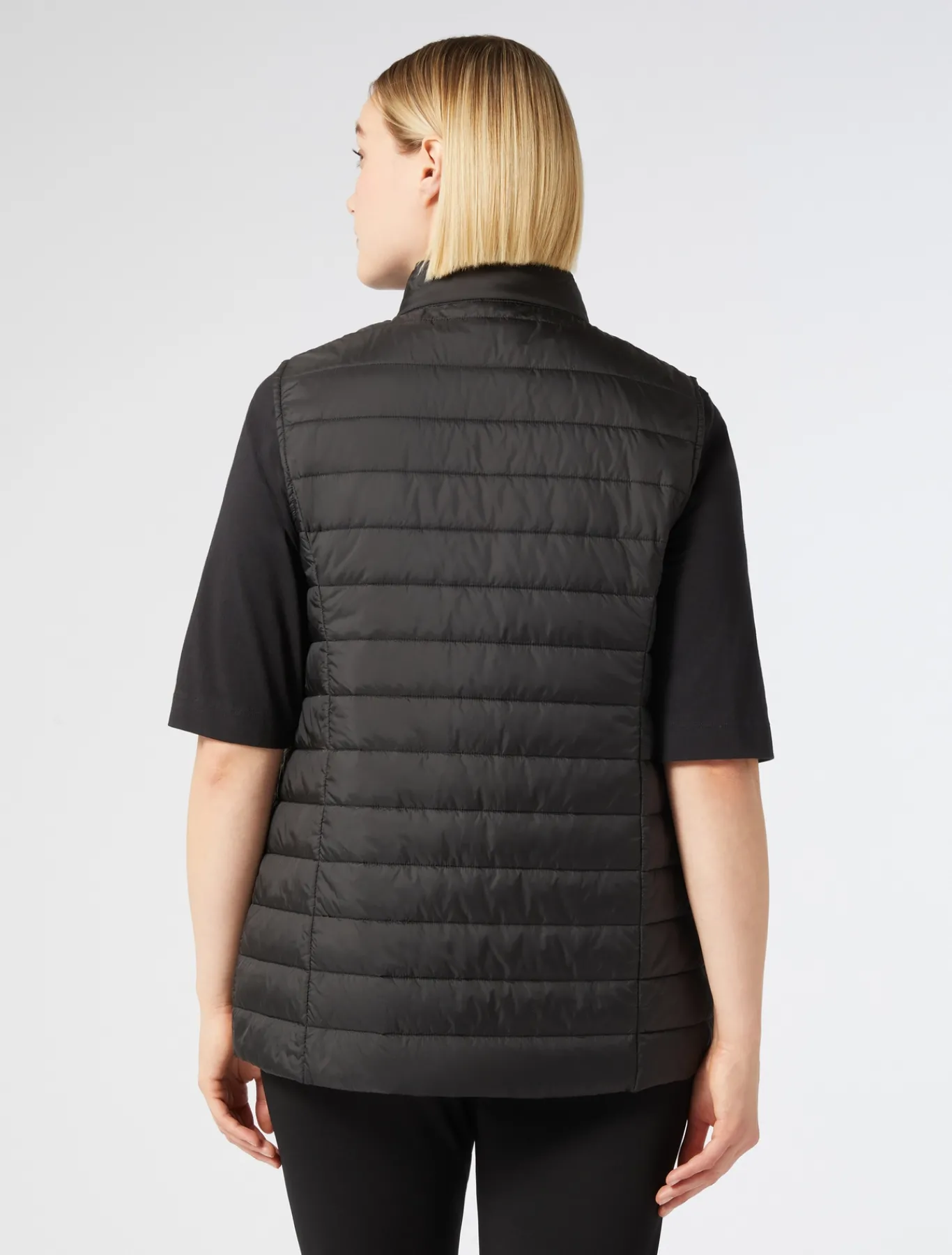 Marina Rinaldi Piumini | Piumini*Gilet imbottito NERO