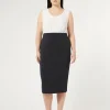 Marina Rinaldi Pantaloni E Gonne | Gonne*Gonna in cady BLUMARINO