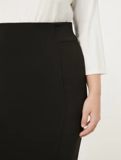 Marina Rinaldi Pantaloni E Gonne | Gonne*Gonna in cady NERO